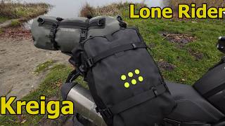 ADV Luggage set up Kriega X Lone Rider Benelli TRK502X [upl. by Akel77]