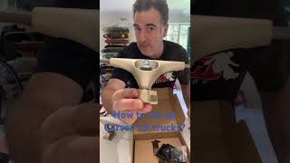 How to set up Carver CX surfskate trucks Which is the front truck surfskate carverskateboards [upl. by Adirehs952]