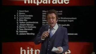 Dieter Thomas Heck im Abspann der ZDF Hitparade 1976 [upl. by Lashond]