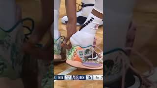 Kevin Durant Loses His Shoe MidGame 😅 Shorts [upl. by Kristien177]