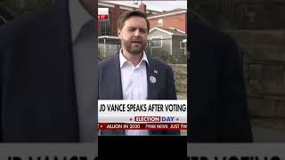 LOVE YOUR FAMILY amp FRIENDS REGARDLESS JD VANCE ELECTION DAY MESSAGE [upl. by Alvera]