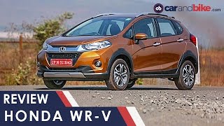 Honda WRV Review  NDTV CarAndBike [upl. by Ynaffat937]