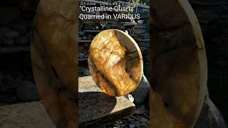 Stone Industry Jewels 23 Crystaline Quartz Worldwide petrology quartzcrystal graniteslabs [upl. by Adaran]