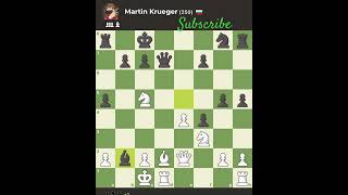 Vienna Game Max Lange Steinitz Gambit Martin Krueger 250 Bot chess [upl. by Nitza]