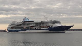 MARELLA DISCOVERY 2 sails into Southampton from the Nab Anchorage 160520 [upl. by Naasar349]