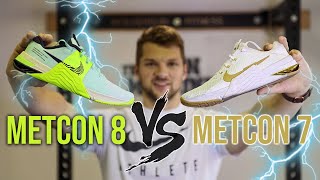 Metcon 8 VS 7 Which Is Better Honest Review [upl. by Bruning502]