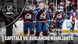 Washington Capitals vs Colorado Avalanche  Full Game Highlights  NHL on ESPN [upl. by Seagraves118]