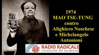 1974 Mao TseTung contro Alighiero Noschese e Michelangelo Antonioni [upl. by Gile]