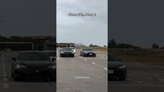 karachi E tron gt Vs e tron gt foryou shorts subscribe karachisportscars [upl. by Arytas461]