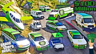 GTA5 Stealing Gruppe Security Vehicles with Franklin  Real life cars  26 [upl. by Miles]