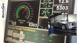 2007 Mustang GT Dyno Part 3 SCT Tune [upl. by Nnairam195]