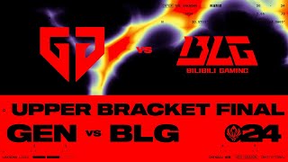 GEN vs BLG  MSI 2024  GenG vs BiliBili Gaming  GAME 4 [upl. by Aimerej]