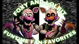 Funtime Foxy amp Lolbit Overshadowed by an Easter Egg [upl. by Htrahddis539]