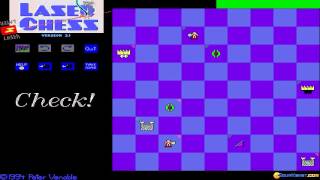 Laser Chess 1992 gameplay PC Game 1992 [upl. by Jayson146]