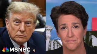 Rachel Maddow on Trumps criminal trial He is dragging a ‘litany of criminality’ into elex [upl. by Aleydis710]