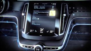 Volvo Concept Estate Touchscreen [upl. by Eisaj810]