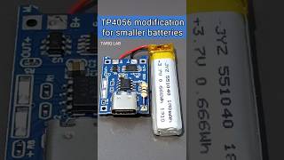 TP4056 charging module modification [upl. by Hinda]