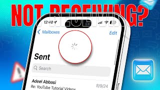 How to Solve Email Not Receiving on iPhone  Fix iPhone Email Issues [upl. by Mercie]