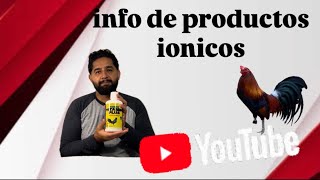 Info productos ionicos para gallos [upl. by Toblat955]