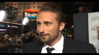 Matthias Schoenaerts quotMarion Cotillard is a Goddessquot Rust and Bone premiere [upl. by Clint425]