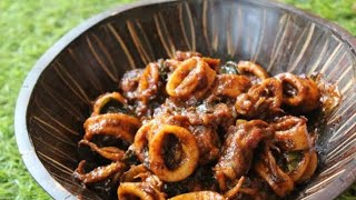 Squid Bondas Ghee Roast recipe [upl. by Bully581]