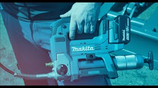 Die Makita AkkuFettpresse DGP180Z  Endlich da [upl. by Shari]