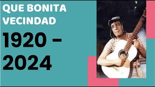 La Evolución de la Canción Del Chavo Qué Bonita Vecindad 1920 a 2024 [upl. by Ardnuaed48]