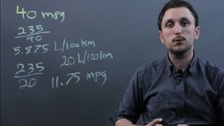 How to Convert GPM to L100km  Math amp Geometry Tips [upl. by Cheston]