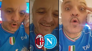 PEPPE IODICE che risate 🤣📞 La telefonata a CONTE dopo MILANNAPOLI 02 [upl. by Lindeberg921]