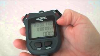 Ultrak 494 Stopwatch [upl. by Oniotna]