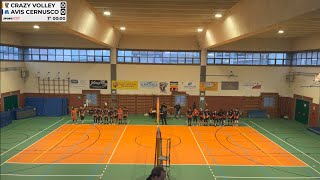 U17O  Crazy Volley vs Avis Cernusco Blu 19102024 [upl. by Minni]