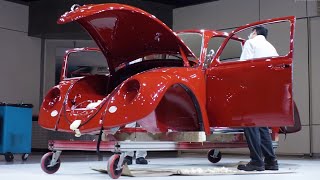 1967 Volkswagen Beetle Restoration [upl. by Anisirhc104]