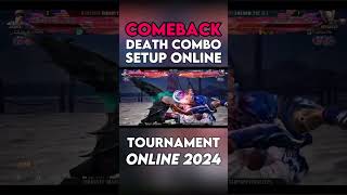 Asuka Comeback Death Combo Setup Tournament Online 2024 tekken8 asuka [upl. by Mehalek722]