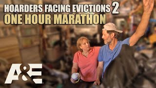 Hoarders Facing Eviction  Part 2  OneHour Compilation  AampE [upl. by Phaih489]