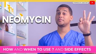 Neomycin How to Use It amp 3 Common Side Effects [upl. by Yojal924]