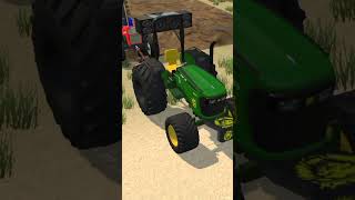 Swaraj v s John Deere tractor 🚜🚜🆕🚜🚜 [upl. by Eidolem]