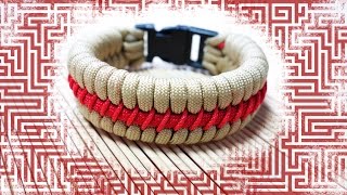 How to Make the Maze Fishtail Paracord Bracelet Tutorial [upl. by Sadowski550]