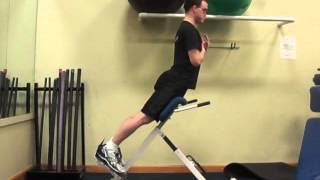 Incorrect Lumbar Hyperextension Back Extension [upl. by Akanke]