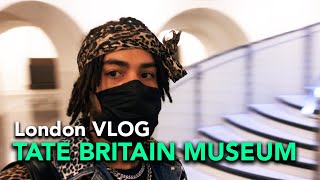 Visiting Tate Britain Art Gallery EXCITING  London VLOG [upl. by Sivrad278]