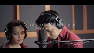 TJ Monterde Ft KZ Tandingan  Ikaw At Ako Pa Rin  Official Lyric Video [upl. by Luttrell536]