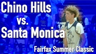 Chino Hills vs Santa Monica at Fairfax Summer Classic [upl. by Hands]