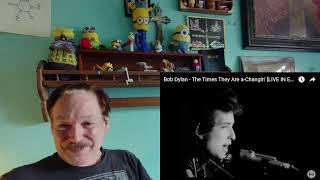 Bob Dylan  The Times They Are aChangin  A Laymans Reaction [upl. by Ellinnet]