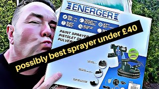 Is This the Best Budget HVLP Sprayer Electric Spray Gun Review [upl. by Tennaj]