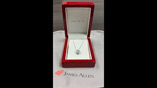 James Allen 1 CTW Diamond Pendant  1 Minute Review diamond jamesallen diamonds bluenile [upl. by Edy]