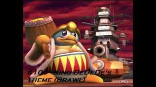 RDTs Top 100 Super Smash Bros Themes  86 to 100 [upl. by Merril813]