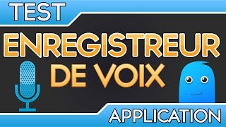 Enregistreur de Voix Facile Test application Android n°44 [upl. by Purvis433]