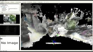 3D Dense mapping from Intel Realsense D435i RGBD camera with high Voxel size  Visual SLAM [upl. by Atteirneh]