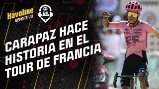 CARAPAZ HACE HISTORIA EN TOUR DE FRANCIA  DeUna [upl. by Ernesto]