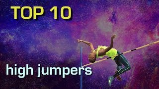 Top 10 best high jumpers of all time men [upl. by Znarf]