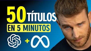 ChatGPT  Facebook Ads Inmobiliario 2024  Como Crear 50 Títulos En 5 Minutos TUTORIAL [upl. by Cicenia842]